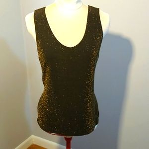 Chico's Travelers Tank Glittery Size 2